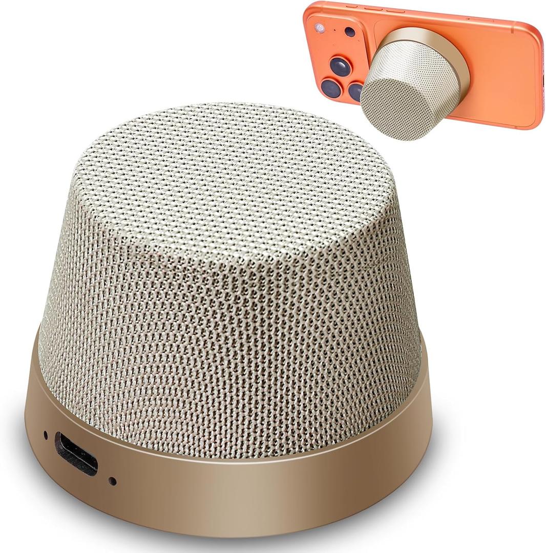 Birthday Gifts for Men Who Have Everything Bluetooth Speakers Phone Stand, Portable Magnetic Speaker Accessories, Gadgets for Men Gifts Dad Gift Prensent