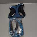 Dog Harness Step-in Breathable Puppy Cat Dog Vest Harnesses for Small Medium Dogs Blue (L (Chest 17''-20'', Weight 14-19 lb))