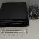 HOMIDEC Closet Organizers and Storage, 9 Cube Storage Organizer, Portable Closet Organizer Cubes Shelves for Clothes, Bedroom, Kids Room, Bathroom, Wardrobe, Garment Racks, Black (Large)