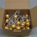 2 Pack Battery Operated Christmas String Lights - 45FT 100 LED Fairy Lights with Remote, Waterproof Globe Light Indoor Outdoor 8 Modes with Timer for Bedroom Classroom Dorm Christmas Decor, Warm White