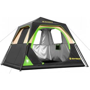 4 Person Camping Tent, Setup in 60 Seconds, Waterproof,Outdoor Camping, 7.9' x 7.9' x 69''