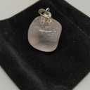 Natural Rose Quartz Necklace Pendant