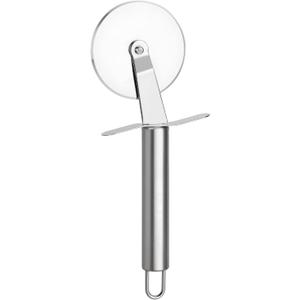 Pizza Cutter, Stainless Steel Pizza Cutter Wheel with Finger Guard Protects, Sharp Smooth Pizza Slicer & Dishwasher Safe - Easy to Clean and Stored