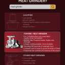 Electric Meat Grinder Heavy Duty - 5 in1 Meat Grinders for Home Use - 3000W Max Powerful - Sausage Stuffer with 3 Stainless Steel Grinding Plates - Size #12 (black)
