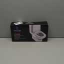 Ultra-Slim Bidet Attachment, Non-Electric Bidet Attachment, Adjustable Fresh Cold Water Pressure, Stainless Steel Inlet (White)