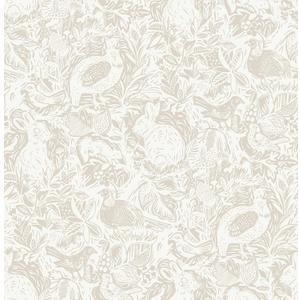 NuWallpaper by WallPops Cream Terrene Peel & Stick Wallpaper, NUS4304