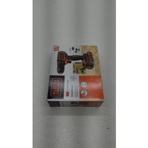 BLACK+DECKER 20V MAX Cordless Drill/Driver Kit with Battery, Charger, and Double-Ended Bit (BDCDD120C)