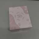 Red-Light-Therapy-for-Face-and-Neck, 7 Color Face Massager Tool for Wrinkles, Double Chin, Vibrating Facial Massager with Thermals for Skin Care, Glossy Pink