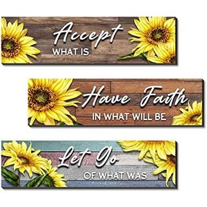 Sunflower Bathroom Decor, Flower Bathroom Wall Decor Kitchen Wall Decoration Rustic Inspirational Wooden Sign Farmhouse Vintage Home Living Room Decor Sunflower Bathroom Decor, Flower Bathroom Wall Decor Kitchen Wall Decoration Rustic Inspirational Wooden Sign Farmhouse Vintage Home Living Room Decor