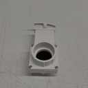 Valterra 6201 PVC Gate Valve, White, 2" Slip
