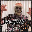 Full Head Skull Mask, Scary Skeleton Latex Costume Mask for Cosplay, Halloween, Dance, Carnival, Masquerade, Party