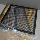 RV Screen Door Protector Adjusts from 22"- 31.5", Heavy Duty RV Entry Screen Door Grille - Black