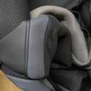 Skechers Memory Foam Car Seat Covers, Air Cool Mesh Thick Seat Covers, Car Seat Full Sets, Airbag Compatible, Automotive Comfort Protection for Most Cars,Vans,Trucks, SUVs,Grey