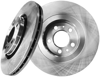 PM Auto Front 280mm Brake Disc Rotors Compatible With 1998-2010 Volkswagen Beetle