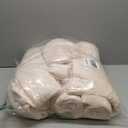 Buryeah 6 Pcs Sherpa Fleece Throw Blanket Bulk 50 x 60 Soft Cozy Jacquard Throw Blanket Warm Fleece Blanket Portable Lightweight Fuzzy Blanket for Wedding Sofa Bed Couch All Season (Lvory)