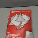 fun shack Alice in Wonderland Costume Kids, Alice Costume Girls, Book Characters Costumes for Kids (X-Large)