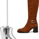 Cast Aluminum Boot Instep Stretcher & Vamp Raiser, Heavy Duty Shoe Expander for Men & Women, Adjustable Instep Stretcher for Western, Cowboy, Hiking, Work & Riding Boots