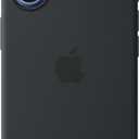 Apple iPhone 17 Silicone Case with MagSafe and Camera Control: Lightweight Phone Case, Wireless Charging Compatible, Smooth Matte Finish; Black