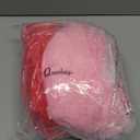 Queekay 4 Pcs Valentine Heart Pillow Cute Plush Cushion Toy Valentine Throw Heart Shaped Pillow Decorative Stuffed Plush Toy for Friends Bed Chair Sofa Cars(Red, Pink)