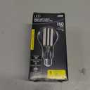 Feit Electric A21 LED Filament Light Bulb, 150W Equivalent, 2605 Lumens, Bright White 3000K, Dimmable, E26 Base, Clear Glass Decorative Vintage Style, 15,000-Hour Lifetime, OM150DM/CL/830/FIL