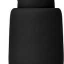 blomus Sono Soap Dispenser 250 ml Ceramic Hand Soap Dispenser in Black Diameter 8 x 14 H cm Colour Black Liquid Soap Dispenser with Pump Head