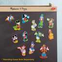 Melissa & Doug Disney Mickey Mouse Wooden Character Magnets (20 pcs) Toys for Disney Fans, Mickey Mouse Fridge Magnets, Pretend Play & Toddler Toys for Kids Ages 2+