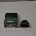 Foundation Makeup Brush Flat Top Kabuki Brush Hexagon Face Blush Liquid Powder Foundation Brush for Blending Liquid, Cream or Flawless Powder Cosmetics with Bonus Protective Case (Green)