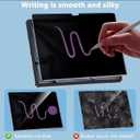 DIEBI 1 Pack Privacy Screen Protector for Samsung Galaxy Tab S10 Plus/S9 Plus/S9 FE Plus/S7 FE 5G/S8 Plus 12.4'', 1 Pack Privacy Tempered Glass for Samsung Galaxy Tablet S10+/S9 Plus/S7 FE