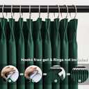 KEQIAOSUOCAI Dark Green Pinch Pleated Blackout Curtains for Small Windows - Thermal Insulated Christmas Green Curtain Drapes with Hooks40 x 45 Inches Long-2 Panels Set