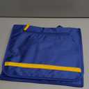 Airplane Pocket Organizer with Tray Table Cover,Portable In Flight Seat Back Organizer & Storage Bag, Commuter Essential Travel Bag Travel Accessories for Flying,Blue (Navy blue)