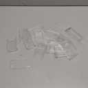 Bonsicoky 6 Pack Adjustable Clear Acrylic Book Display Stands - Mini Easel Holders for Home Office Decor and Festive Displays - Perfect for Home or Office