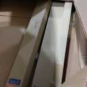 BlindsAvenue Cellular Honeycomb Cordless Polyester Shade, 9/16" Single Cell, Light Filtering, White, Size: 27" W x 72" H