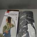 Heating Pad for Back, Comfytemp Mothers Day Gifts for Women Men Dad Mom, Large Electric Lower Back Heating Pad, FSA Eligible HSA Heat Pads for Period Lumbar Abdomen, XL Heated Belt 11 Auto-Off, Grey