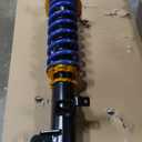 MOSTPLUS Coilovers Struts Compatible for E90 E100 E110 AE92 AE101 AE111 1988-1999 Toyota Corolla Adjustable Height Suspensions Shock Struts (Set of 4)