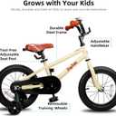 JOYSTAR Kids Bike for Ages 2-12 Years Old Boys Girls, 12-20 Inch BMX Style Kid's Bikes with Training Wheels, Children Bicycle for Kids and Toddler, Multiple Colors