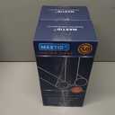 2 x MAXTID Large Door Draft Stopper for Bottom of Door 36 Inch Under Door Draft Blocker Under Door Gap Filler Weather Stripping Adjustable Double Door Sweep Door Draft Guard Window Seal Black