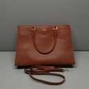 LOVEVOOK Laptop Tote Bag for Women,15.6 Inch Waterproof Computer Bags Women Business Office Work Bag Briefcase, Brown