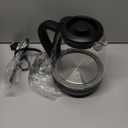 Chefman 1L Electric Tea Kettle with LED Lights, Automatic Shut Off, Removable Lid, Boil-Dry Protection, Hot Water Electric Kettle Water Boiler, Electric Kettles for Boiling Water