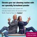 2 x eosera Ear Clean MD Refill Pack - eosera Ear Clean MD Powder for Enhanced Ear Canal Care | 12 Packets | Weekly Maintenance for Optimal Ear Health