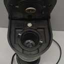 Small Single Serve Coffee Maker, Fast Brew One Cup Coffee Machine for K Cup and Grounds, 6 to 12 oz. Brew Sizes, Capsule Coffee Machine with Descaling Reminder and Viewing Tank, Black (9.45 Inches)