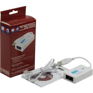 HiRO V92 56K External USB Data Fax Dial Up Internet Modem Dual Port Built in Buzzer Truly Plug n Play Driverless Installation Built in Driver Windows 10, 8.1, 8, 7, 32-bit 64-bit (H50228)