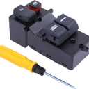 ApplianPar Front Driver Side Window Switch with Door Lock Switch for Honda Accord Coupe 2003-2007