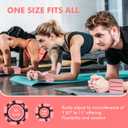Wrist Weights, Ankle Weights for Women Men, Adjustable Wrist Weighted Bracelet for Home Gym Workout, Running, Yoga, Exercise, Strength Training, Set of 2 (1LB Each)-Pink