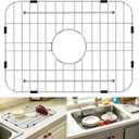 sink rack for bottom of sink,17.8"x12.5",304 stainless steel, 17.8"x12.5"Center