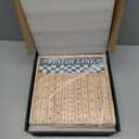 Large 23 inches Horse Racing Board Game with 11 Luxury Metal Horses, Foldable Wood Horse Race Board Game with 2 Sets of Dice, 2 Boxes of Cards for Parties and Gambling (Medium, Black)