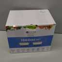 8 Cups/ 63 Oz 4 Piece (2 containers + 2 Lids) Large Glass Food Storage/ Baking Containers with Locking Lids . Ideal for Storing food, vegetables or fruits. BPA Free & Leak Proof -Microwave, Oven Safe