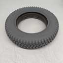 The Aftermarket Group Wheelchair Tire, Flat Free, Flat Tread, Grey, 14" X 3", TAG114291
