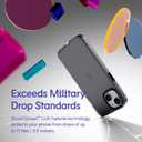 RhinoShield Clear MagSafe Compatible Case for iPhone 14 / iPhone 13 | Strong Magnetic, Anti-Yellowing, Transparent, High Clarity, Shockproof, Military Grade Drop Protection