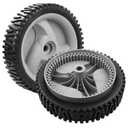 HQPASFY 532403111 Front Drive Wheels 8" Drive Wheels Compatible with Craftsman Self Propelled Lawn Mower Tractor Replace# 194231X427 532194231