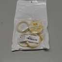 Ecoofor Gold Necklace Chains for Jewelry Making, 62.3 Feet 8 Rolls Jewelry Chains for DIY Necklace Bracelet Jewelry Making with Jump Rings/Lobster Clasps/Connectors